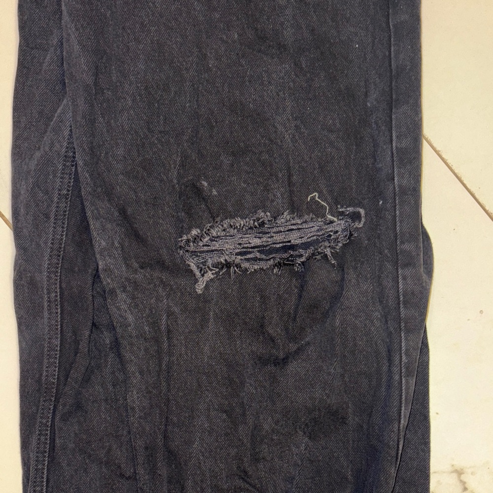 Zara Women's Straight Leg Dark Jeans - Picture 5 of 7